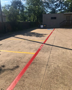 Parking Lot Stirping